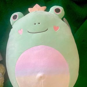 NEW Squishmallows Fenra frog crown